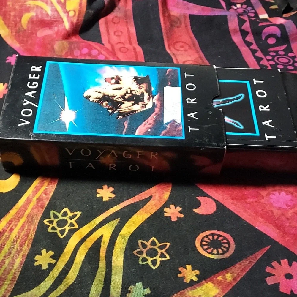 Vintage Voyager Tarot Cards in Original Box 1986 Used James Wanless RARE FIND - Picture 2 of 7